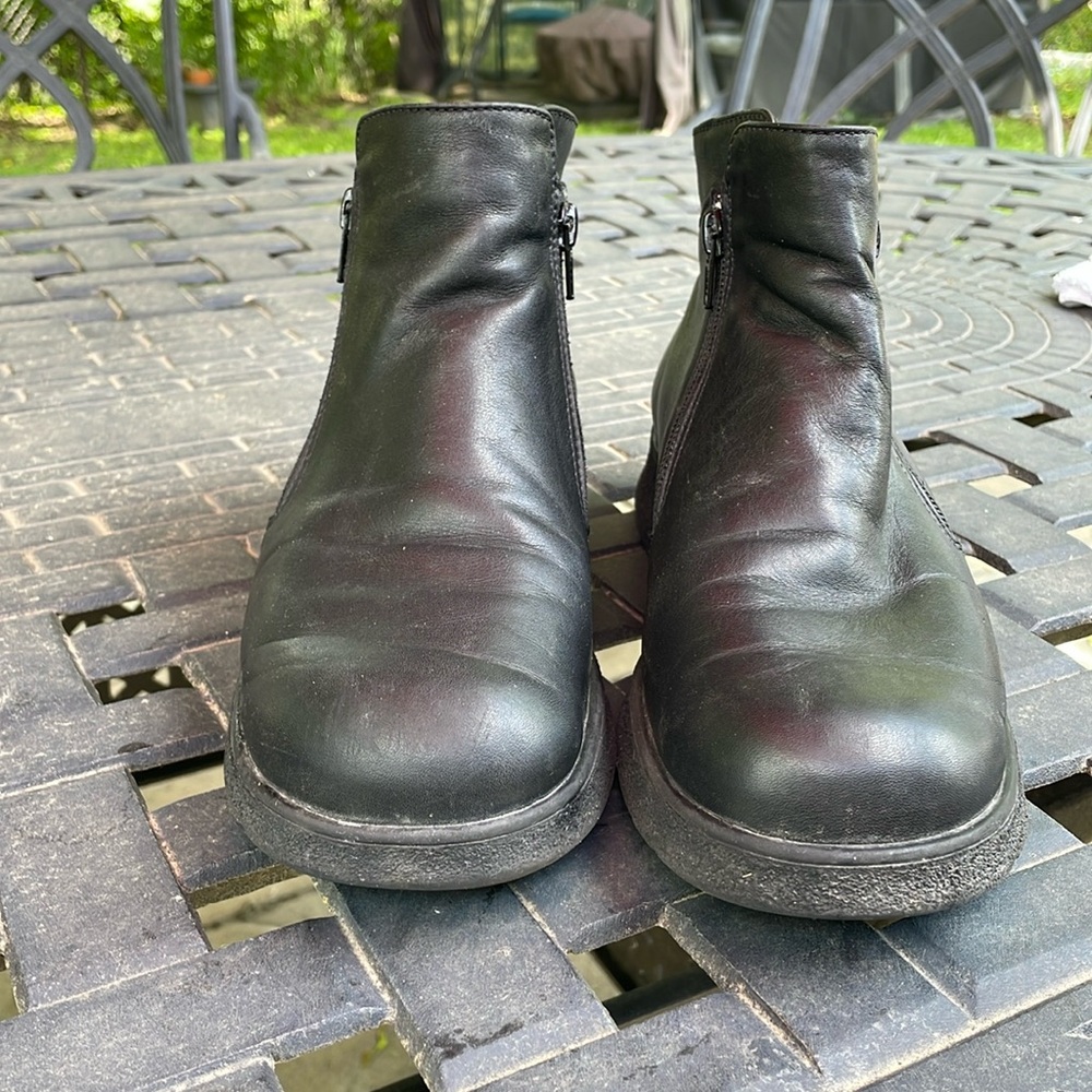 Naot Black Leather Boots